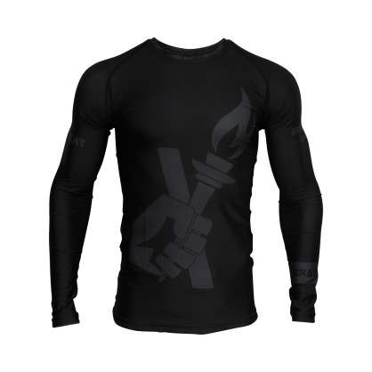 Rashguard Manches Longues Darkness Brave Art – Performance et Élégance Intemporelle