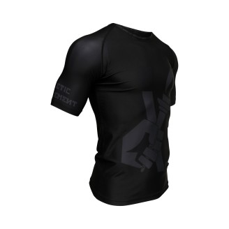 Brave Art Rashguard Darkness – Black & Grey – Short Sleeve