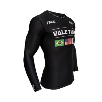 Brave Art Vale Tudo Rashguard Long Sleeve Dark Grey
