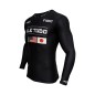 Rashguard Vale Tudo Brave Art Manches Longues Gris Foncé