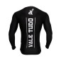 Rashguard Vale Tudo Brave Art Manches Longues Noir
