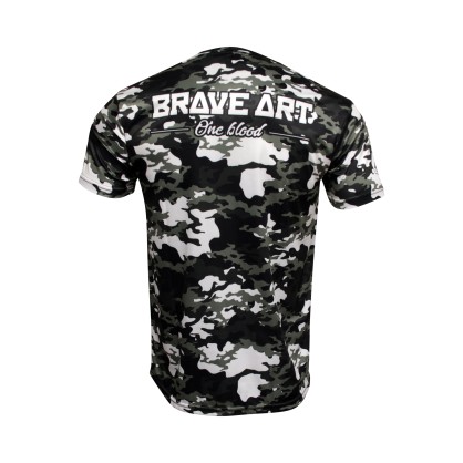 T-Shirt Fast Dry Camo 2.0 Brave Art – Performance et Style Tactique