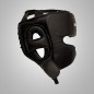 Brave Art Competition Boxing Headgear | Black Leather Protection