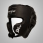 Casque de Boxe de Compétition Brave Art | Cuir Noir