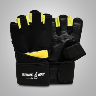 Gants de Fitness Brave Art | Demi-doigts respirants & polyvalents