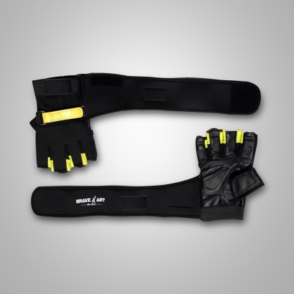 Brave Art Fitness Gloves | Breathable Half Finger Training Gloves