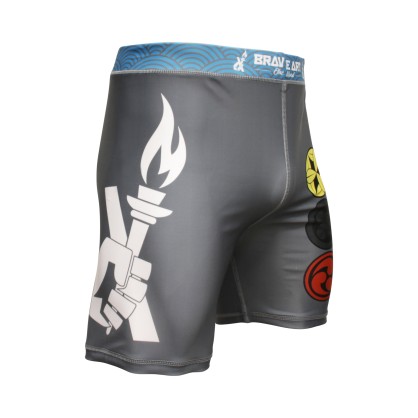 Brave Art Kamon Compression Shorts – MMA & BJJ – BASHCOKA