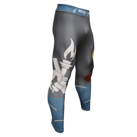 Pantalon de Compression Kamon Brave Art