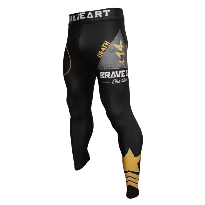 Brave Art Dares Spats – Compression Leggings for MMA – BASPDA