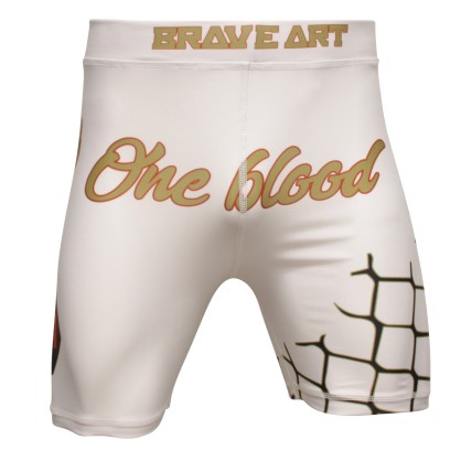 Short de compression Octogone – style cage MMA et performance – Brave Art