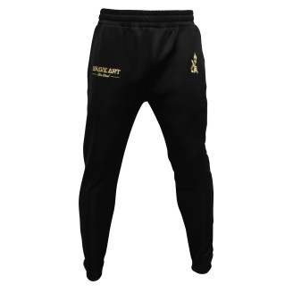 First Slim Joggers – Black & Gold