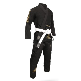 Brave Art BJJ Kimono BAJJBBL Black with Gold Embroidery | Official Shop