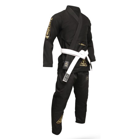 Brave Art BJJ Kimono BAJJBBL Black with Gold Embroidery | Official Shop