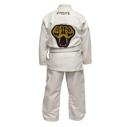 Kimono Enfant Brave Art Anaconda Blanc – Performance et Style