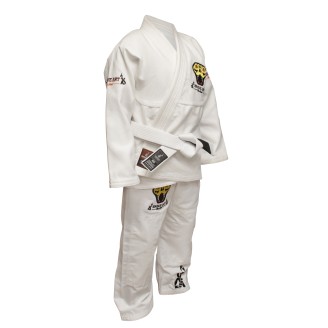 Kimono de Jiu-Jitsu Brésilien Enfant Brave Art Anaconda Blanc