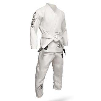 Brave Art BJJ Kimono BAJJBWH White with Black Embroidery | Official Shop