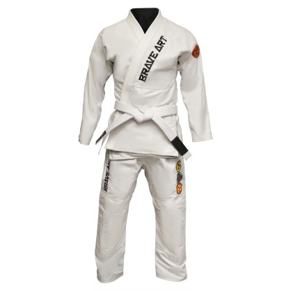 Brave Art Reversible BJJ Kimono – Black & White – BAJJBBLWHRE
