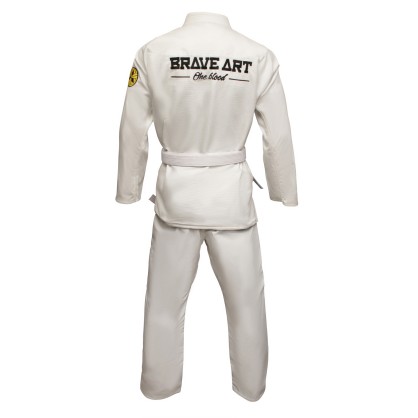 Kimono Brave Art Noir & Blanc Réversible – Performance et Élégance