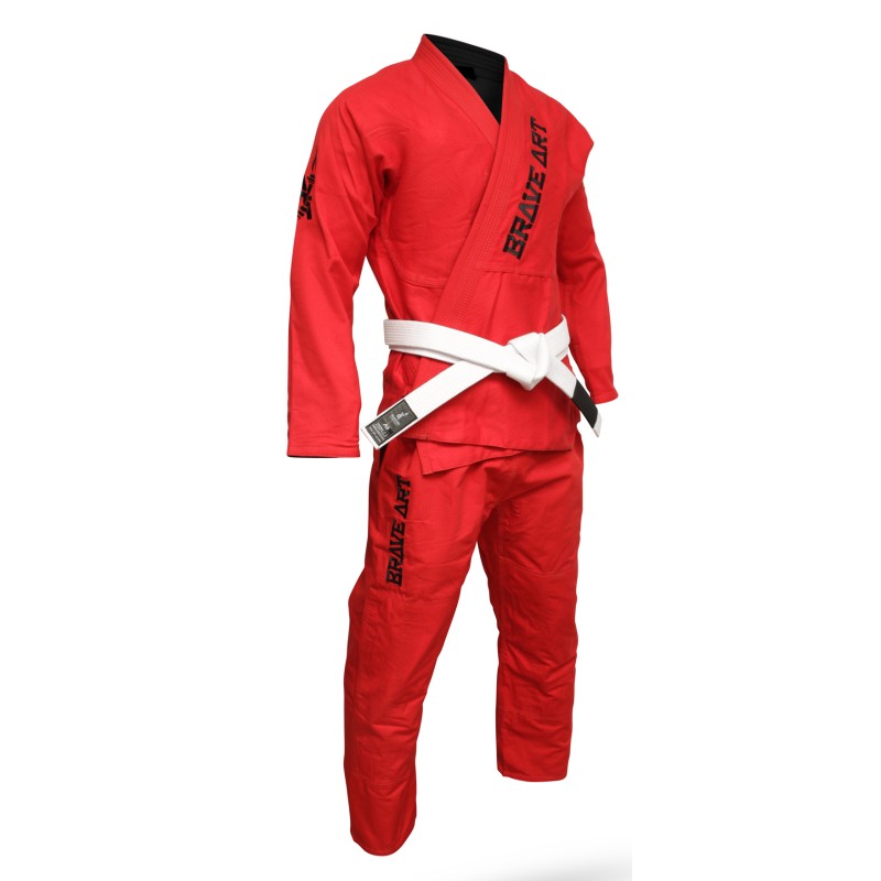 Brave Art Reversible BJJ Kimono – Red & Black