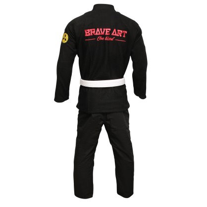Brave Art Reversible BJJ Kimono – Red & Black – BAJJBREBR