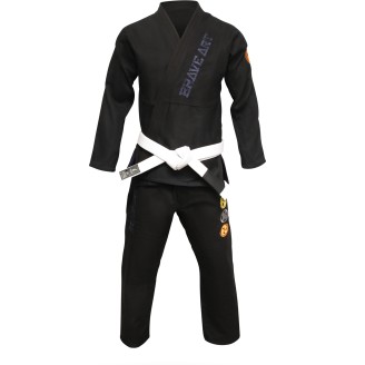 Kimonos de jiu-jitsu Brésilien Reversible Brave Art Bleu et Noir