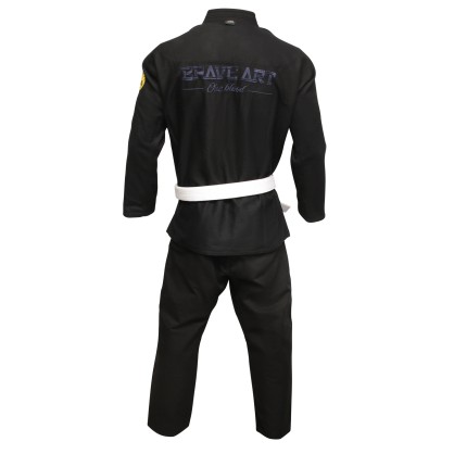 Kimono JJB Brave Art Noir & Bleu Réversible – Performance & Style