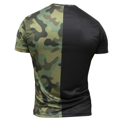 Brave Art Fast Dry T-Shirt Black Camo – Long Sleeve MMA Training Shirt