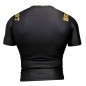 Brave Art Short Sleeve Rashguard BG Black & Gold Brave Art Short Sleeve Rashguard BG Black & Gold