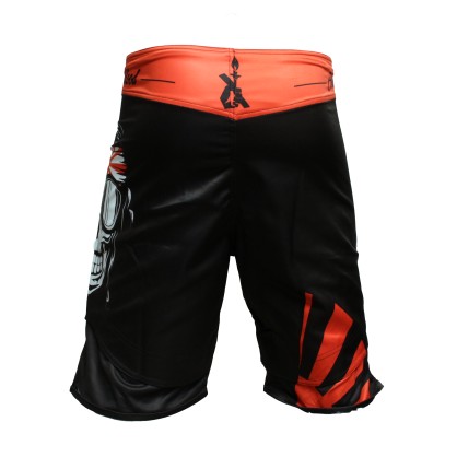 Brave Art Banzaï MMA Shorts – Black & Red | Warrior-Inspired Gear
