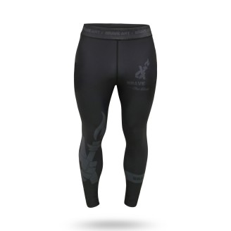 Compression Pants Darkness Brave Art