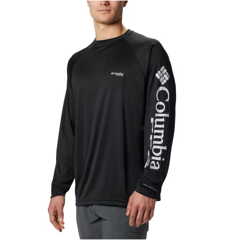 Columbia PFG Terminal Tackle™ Men's Long Sleeve Shirt – Omni-Shade UPF 50, Omni-Wick