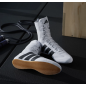 adidas Box Hog Classic Boxing Shoes JS4436 – White / Black