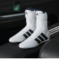 Chaussures de Boxe adidas Box Hog Classic JS4436 – Blanc / Noir