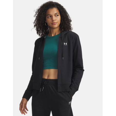 Veste zippée à capuche UA Sport Terry Femme