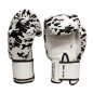 Gants de Boxe Thaï Brave Art White Shadow PU Premium
