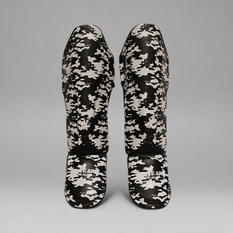 Protèges-Tibias et Pieds Brave Art Black Shadow PU Premium