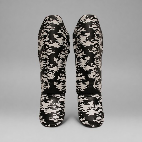 Protèges-Tibias et Pieds Brave Art Black Shadow PU Premium