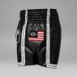 Brave Art Vatos Muay Thai Shorts – Black & White Brave Art Vatos Muay Thai Shorts – Black & White