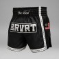 Brave Art Vatos Muay Thai Shorts – Black & White Brave Art Vatos Muay Thai Shorts – Black & White