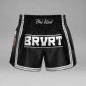 Brave Art Vatos Muay Thai Shorts – Black & White Brave Art Vatos Muay Thai Shorts – Black & White