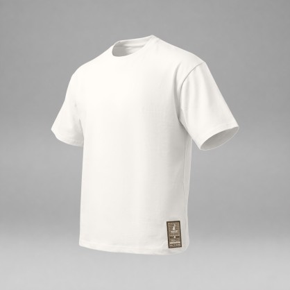 Brave Art Basic Oversize T-Shirt 240 GSM | White
