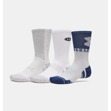 UA Performance Tech Unisex Crew Socks – 3-Pack