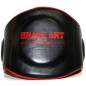 Body Pad Brave Art – Cuir Noir & Rouge avec Scratch - BABPF Body Pad Brave Art – Cuir Noir & Rouge avec Scratch - BABPF