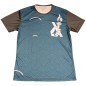 T-Shirt Fast Dry Brave Art Kamon – Bleu & Gris – BATSKA T-Shirt Fast Dry Brave Art Kamon – Bleu & Gris – BATSKA