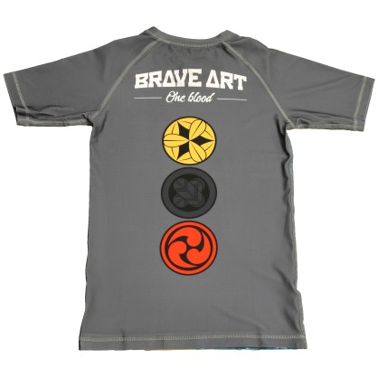 Rashguard SS Kanjis Brave Art