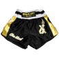 Brave Art Muay Thai Gold Shorts – Black & Gold Brave Art Muay Thai Gold Shorts – Black & Gold