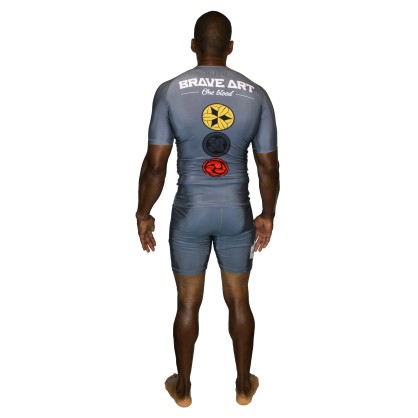 Rashguard SS Kanjis Brave Art