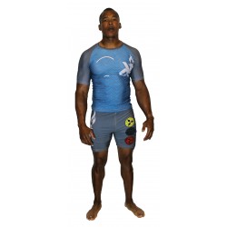 Rashguard manches courtes Kamon Brave Art - BARASSKA