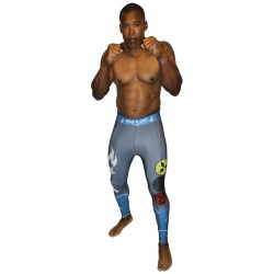 Pantalon de Compression Compression Kamon Brave Art