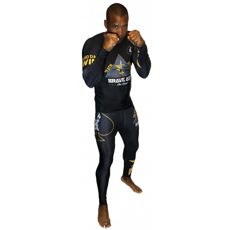 Rashguard Manches Longues Dares Brave Art - BARSLSDA Rashguard Manches Longues Dares Brave Art - BARSLSDA